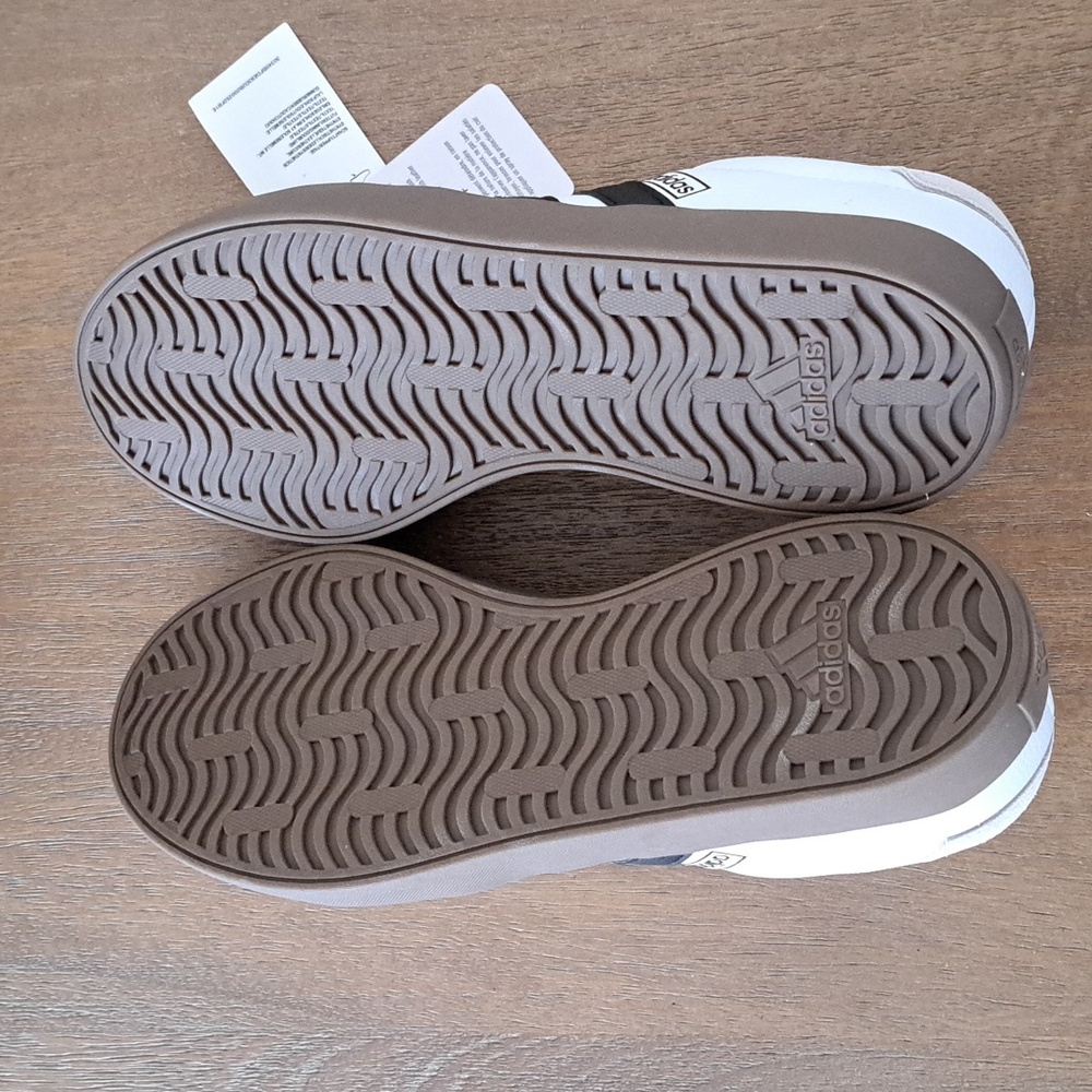 Adidas VL Court 3.0 - Color: White/Black/Grey - Size: Women 6.5 - Picture 8 of 10